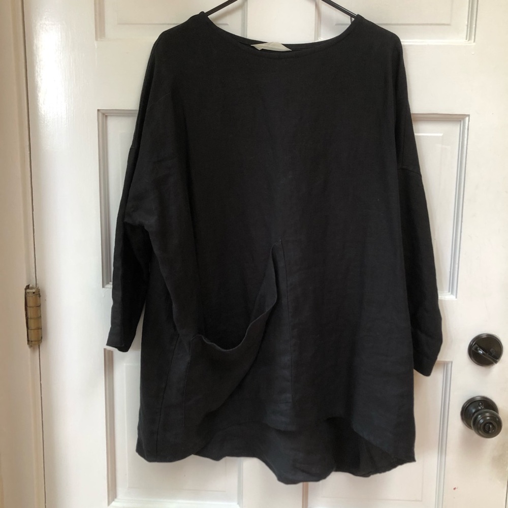 Elizabeth Suzann Long Sleeve Harper Tunic, OS